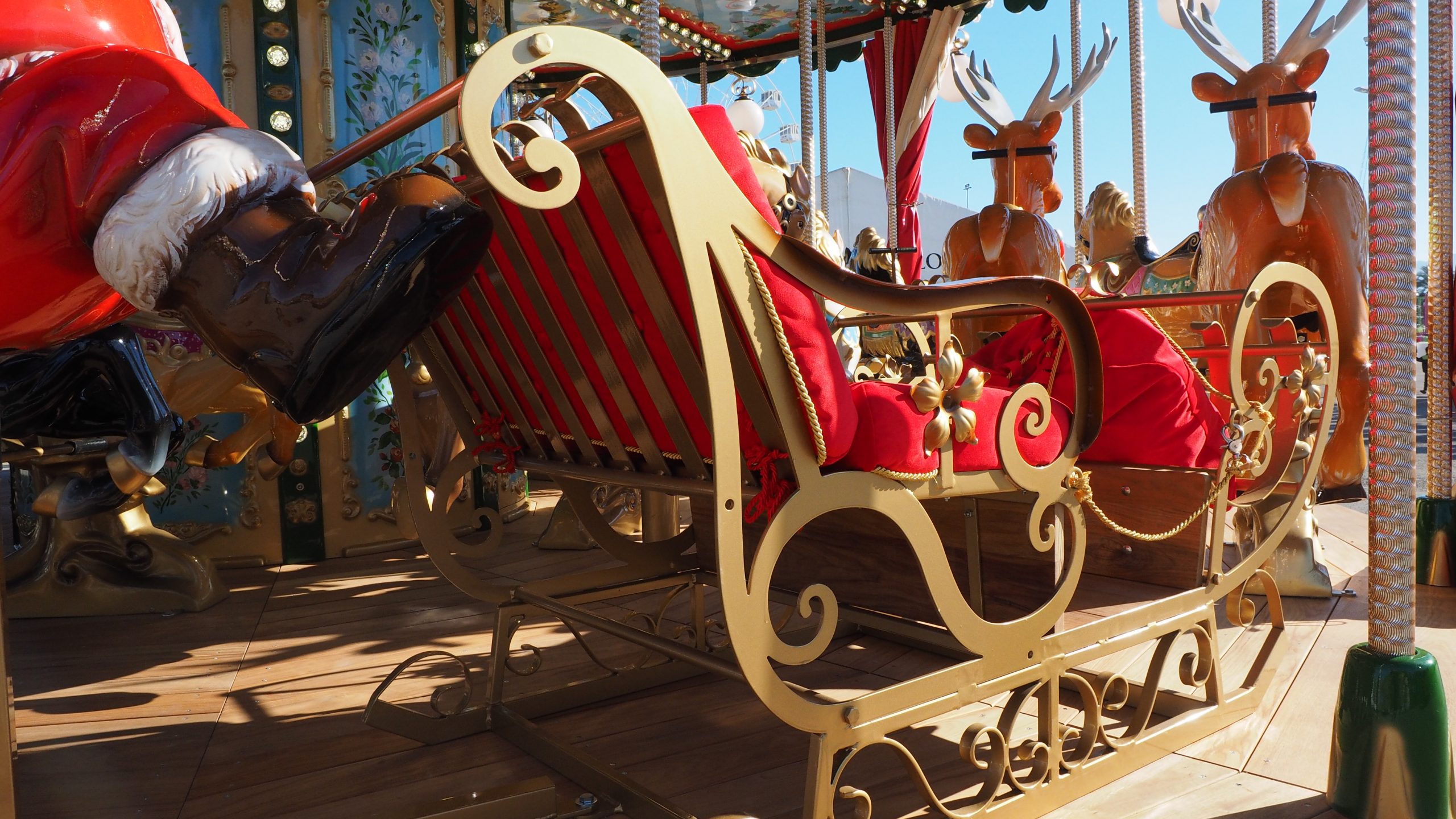 Mundo Carrusel Trineo Navidad