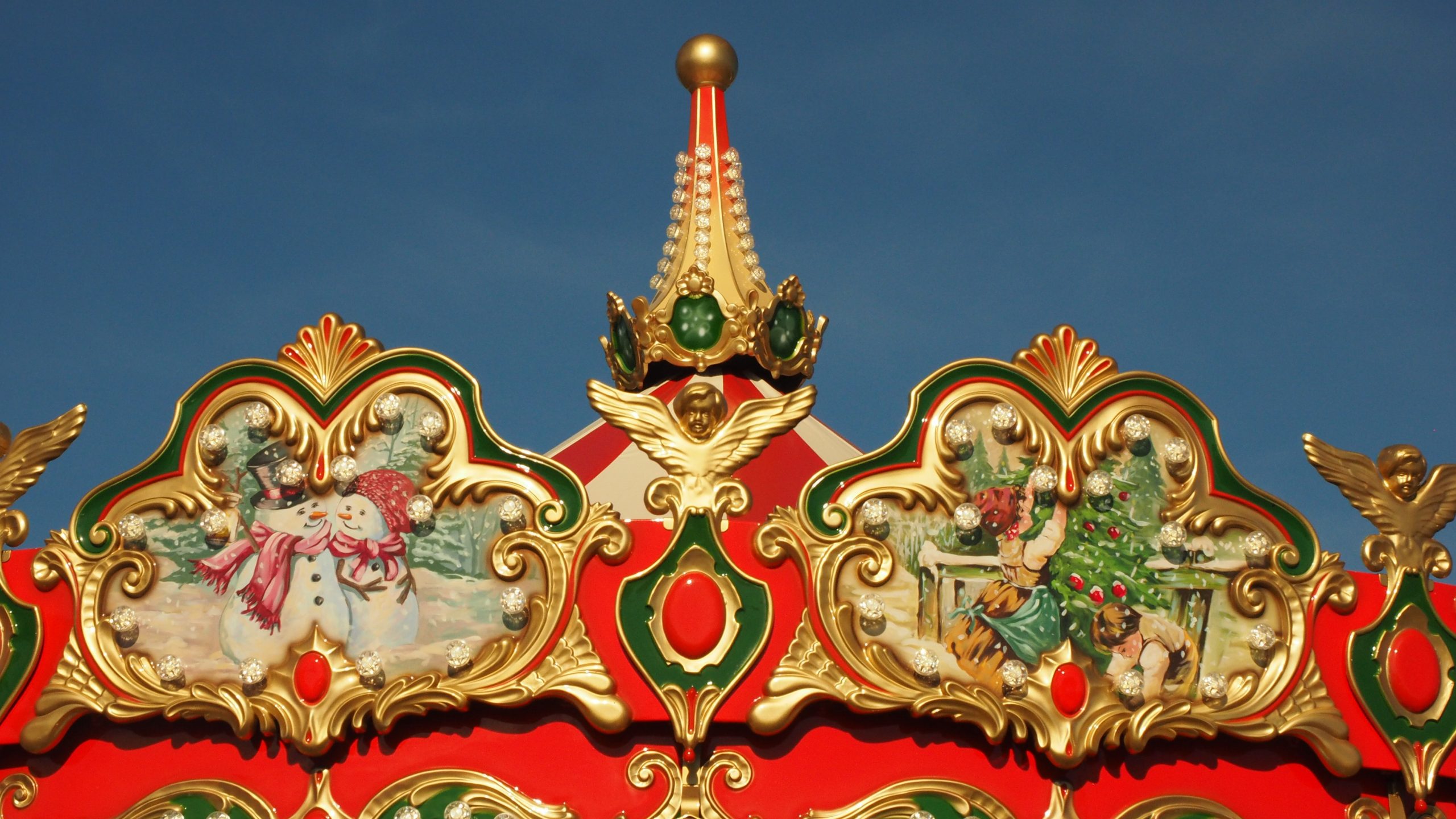 Mundo Carrusel Decoración Navidad