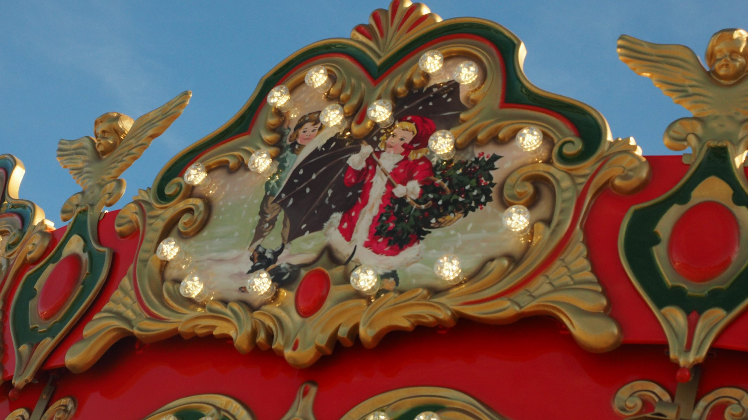 Mundo Carrusel Cornisa Navidad