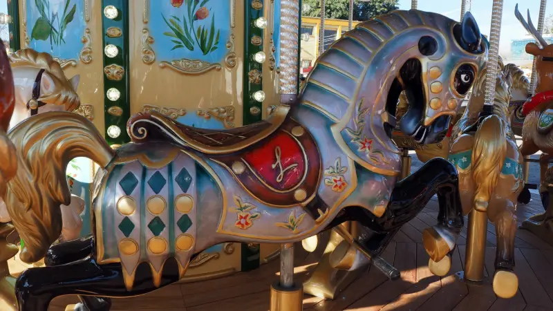 Caballo de carrusel veneciano