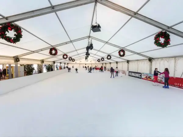 Pista de hielo natural